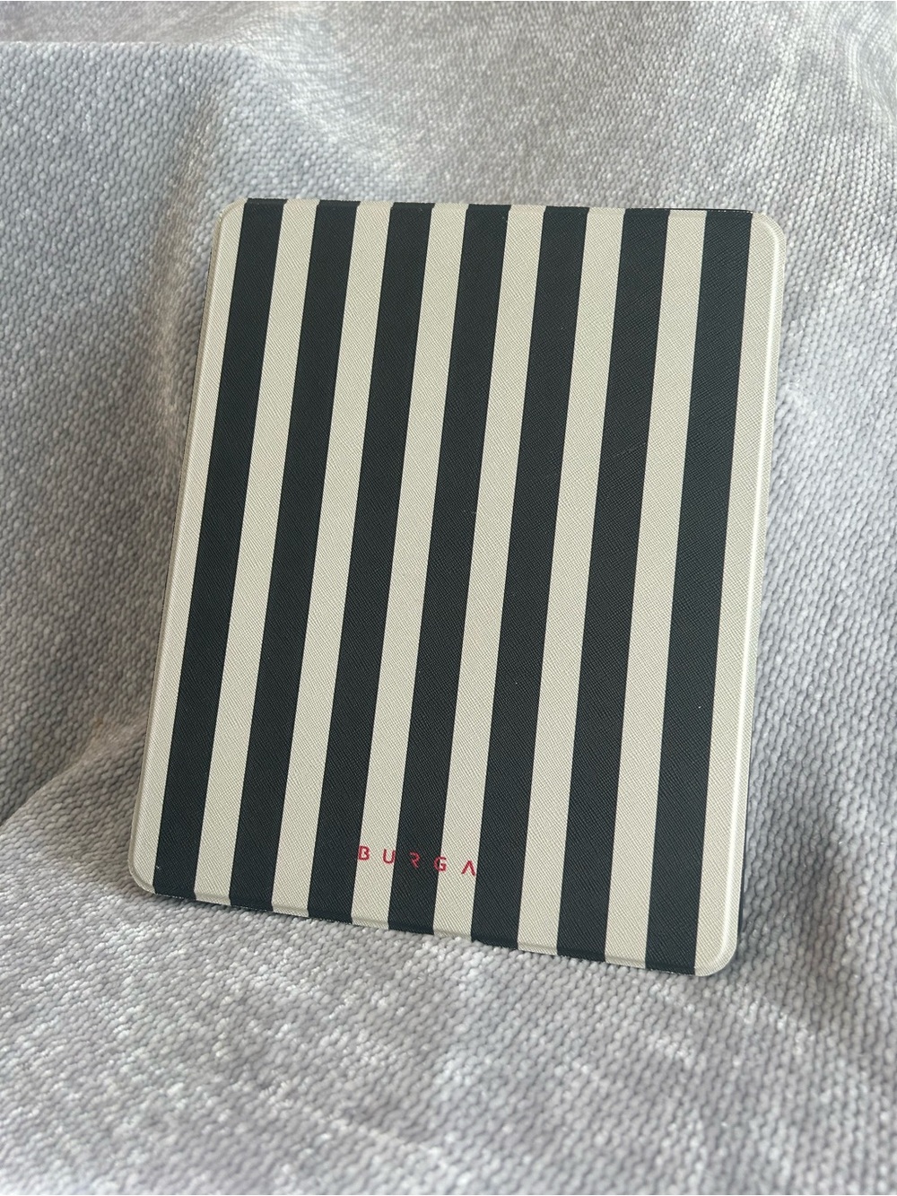 BURGA Black & Ivory/ White Stripe iPad Pro 11 Case | Prophecy Pattern